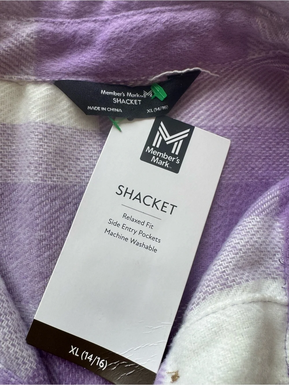 Members Mark cozy purple